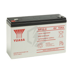 Batterie plomb étanche NP10-6 Yuasa 6V 10ah