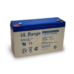 Batterie plomb étanche UL10-6 Ultracell 6v 10ah