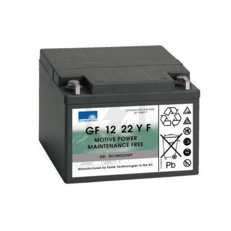 Batterie Gel Sonnenschein GF12022YF 12v 24ah