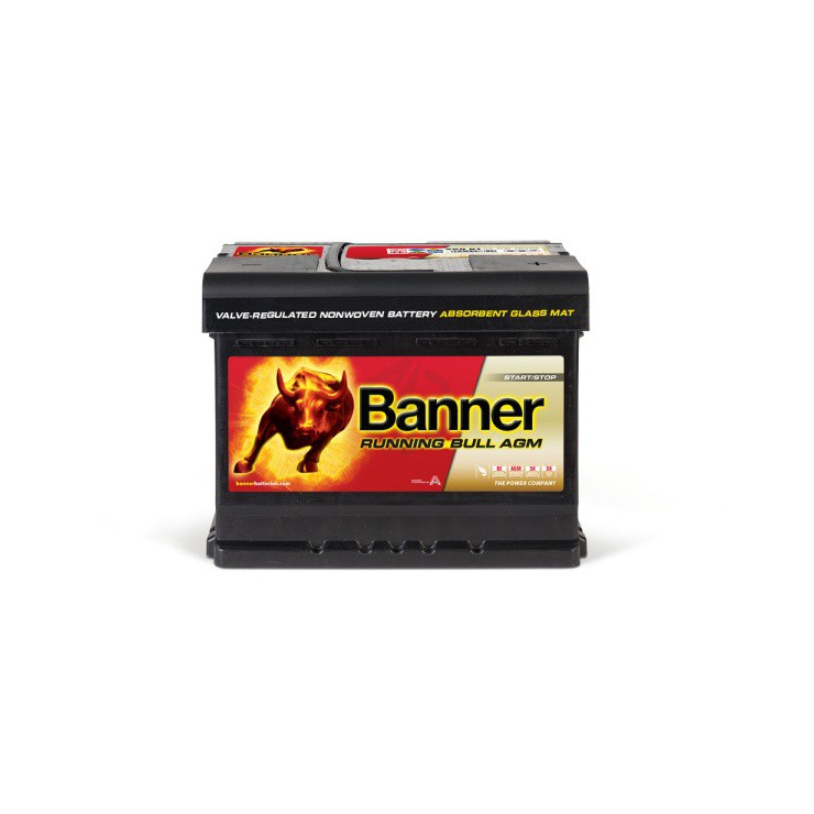 Batterie Banner Running Bull 56001 AGM 12v 60ah 640A L2D