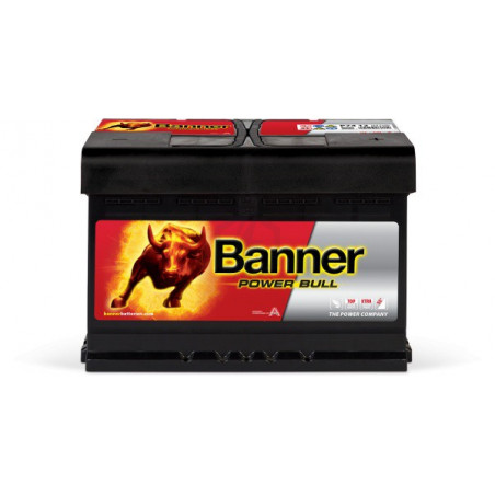 BANNER Banner Power Bull P7412 12v 74AH 680A pas cher 