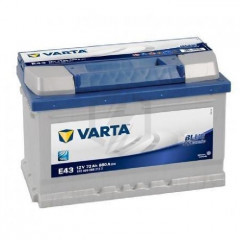 Batterie Varta Blue Dynamic E43 12v 72ah 680A 572 409 068 LB3D