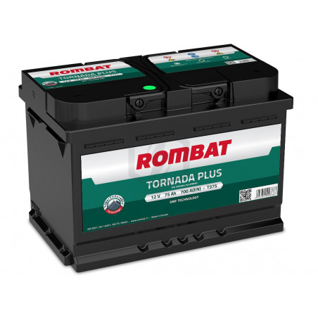 Batterie Rombat TORNADA T375 12V 75ah 700A