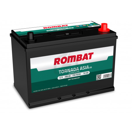 Batterie Rombat TORNADA TA100 12V 100ah 750A