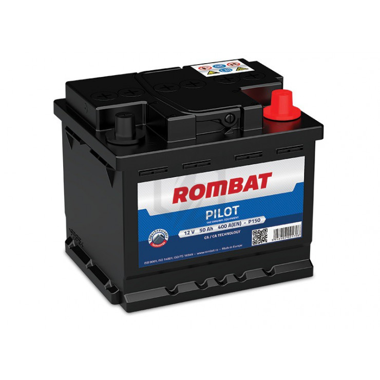 Batterie ROMBAT PILOT 12V 50ah 400A L1D