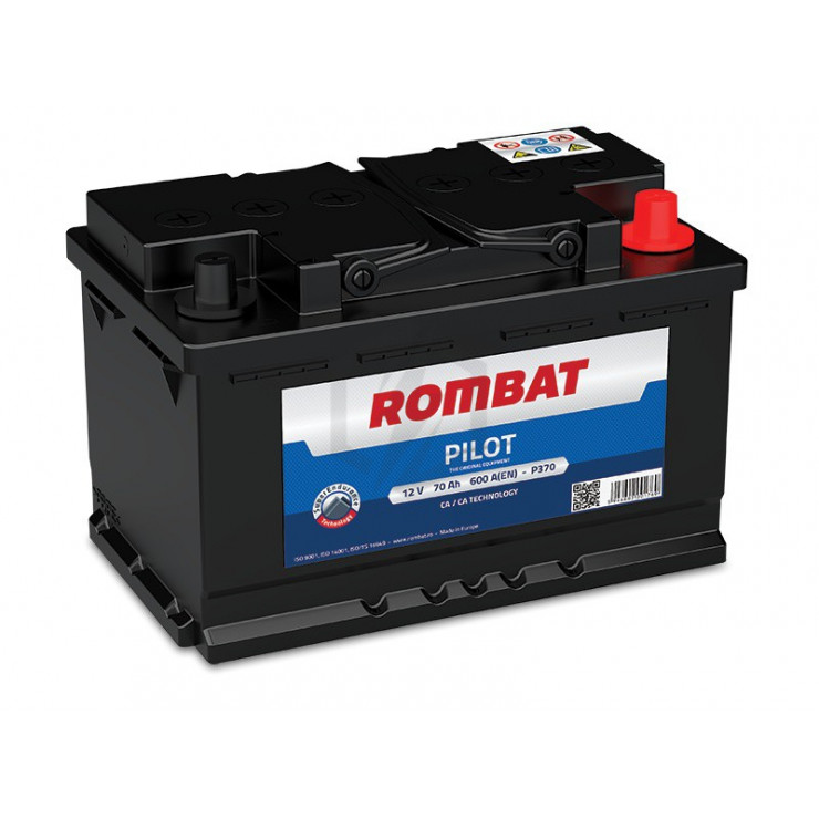 Batterie ROMBAT PILOT 12V 70ah 600A L3D