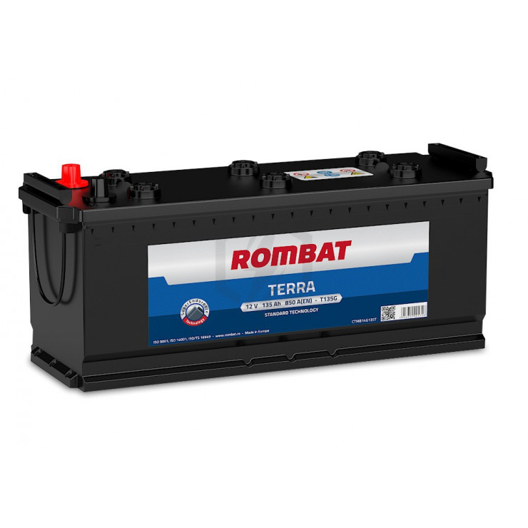 Finde sig i nøjagtigt Bemyndige Batterie Rombat TERRA T135G 12V 135ah 800A