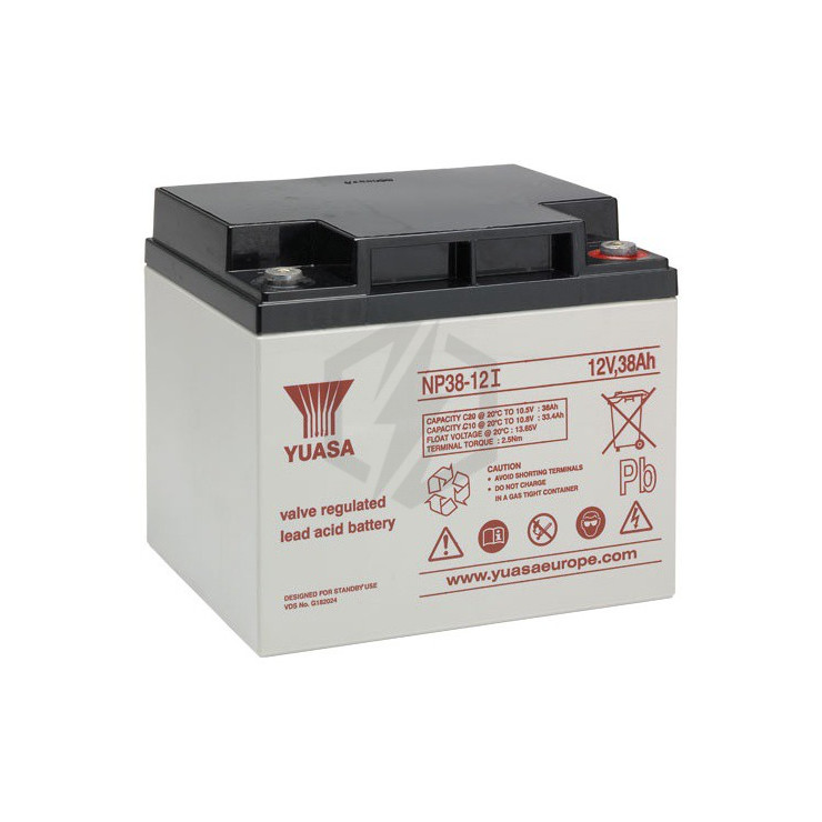 Batterie plomb étanche NP38-12 Yuasa 12V 38ah