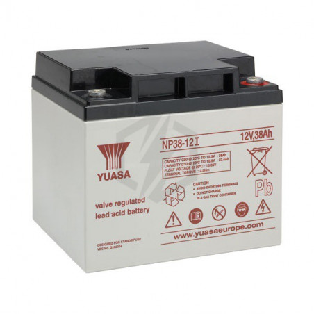 Batterie plomb étanche NP38-12 Yuasa 12V 38ah