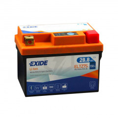 Batterie moto YTZ7S Exide Lithium Li-ion 12V 2.4AH 150A ELTZ7S YTX7L-BS