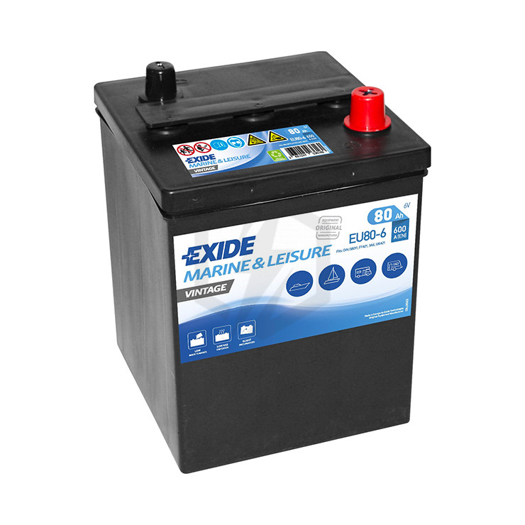 Batterie Exide Vintage EU80-6 6V 80ah 600A