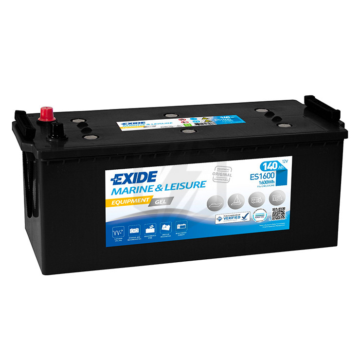 Batterie décharge lente Exide Gel ES1600 12v 140ah