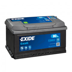 Batterie Exide EB802 12v 80AH 700A LB4D