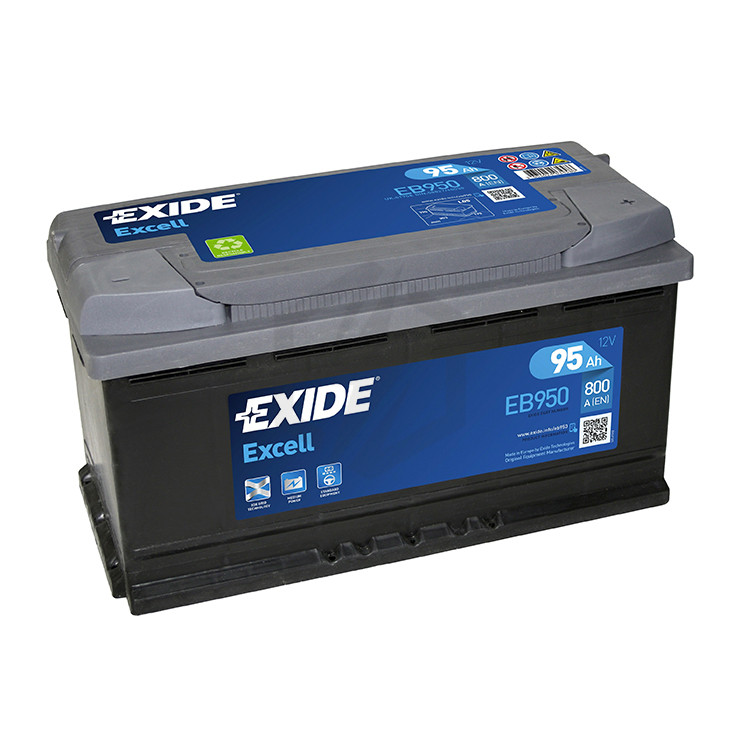 Batterie Exide EB950 12v 95AH 800A L5D