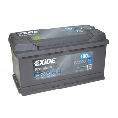 Batterie Exide Premium EA1000 12v 100AH 900A L5D