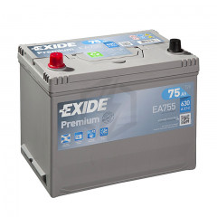 Batterie Exide Premium EA755 12v 75AH 630A D26G