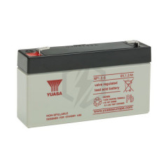 Batterie plomb étanche NP1.2-6FR Yuasa 6V 0.8ah