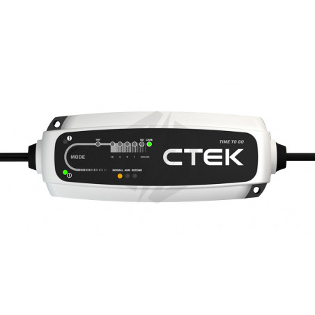 Chargeur batterie CTEK CT5 time to go 12V 5A pour batterie de 20-160ah 40-161
