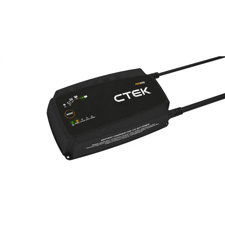 CTEK PRO25S Chargeur De Batterie 12V 25A, Alimentation, Mainteneur De  Charge De Batterie, Chargeur Batterie Lithium, Chargeur De Batterie Voiture  Et