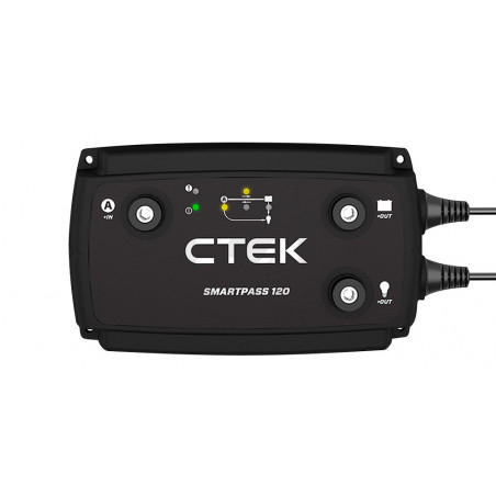 Chargeur de batterie CTEK SMARTPASS 120A 12V DC/DC 40-185