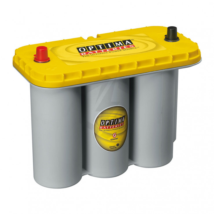 Batterie Optima yellow Top yts5.5 75 AH 975 à démarrage camping-car tout-terrain 