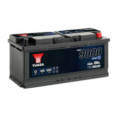 Batterie YUASA YBX9020 AGM 12V 105AH 950A L6D