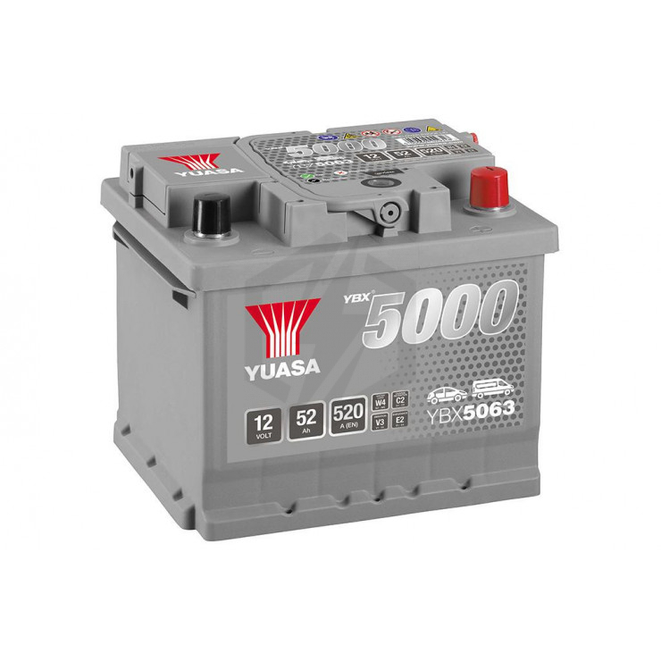 Vente Batterie Yuasa 12V - 50Ah- 480A - MEHARI CLUB CASSIS