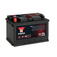 Batterie [12V 70Ah 720A B13] polymérisation b StartStop 278X175x190 L3;  Polarité 0; 18,3Cg EUROREPAR article n ° 1620012580