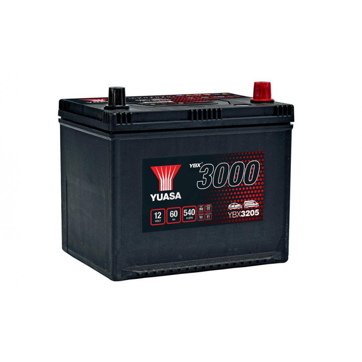 Batterie Yuasa SMF YBX3205 12V 60ah 540A D23D