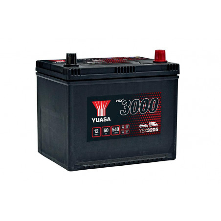 Batterie Yuasa SMF YBX3205 12V 60ah 540A D23D