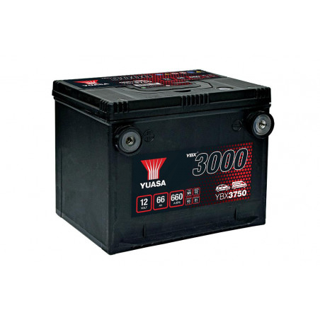 Batterie voiture américaine Yuasa SMF YBX3750 12V 66ah 660A