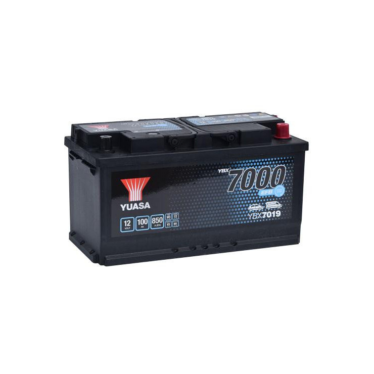 Batterie YUASA YBX7019 EFB 12V 100AH 850A L5D