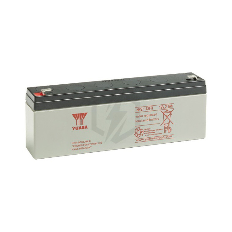 Batterie plomb étanche NP2.1-12FR Yuasa 12V 2.1ah