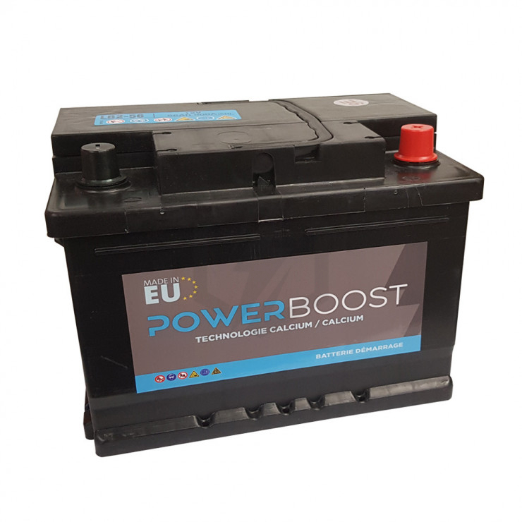 Batterie Voiture Powerboost LB2D 12v 56ah 500A