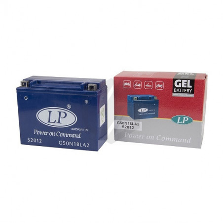 Batterie moto Landport  LP GEL GB50N18L-A2  Y50-N18L-A2 12v 20ah 275A