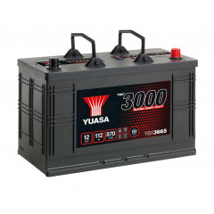 Batterie YUASA Cargo YBX3665 12v 112AH 870A (IDEM 665SHD)