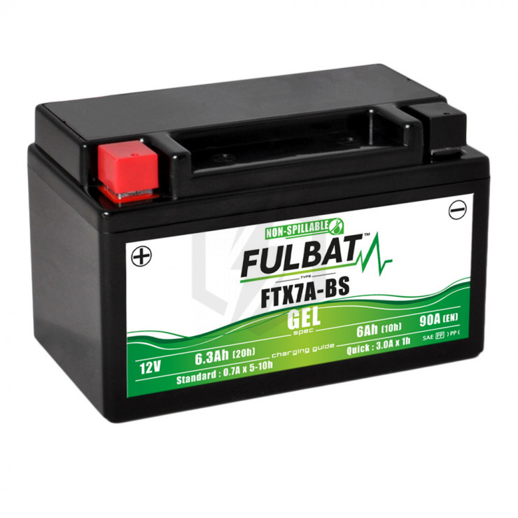 Batterie Landport AGM - 12V 6Ah - Sans entretien (YTZ7S- BS)