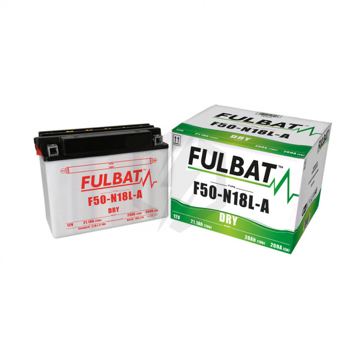 Batterie Fulbat F50-N18L-A  Y50-N18L-A 12v 2.1h 260A