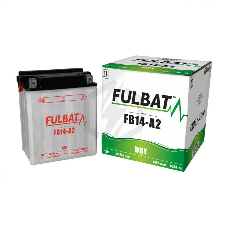 Batterie Fulbat  FB14-A2  YB14-A2 12v 14.7h 165A