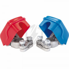 2 Cosses rapides VL/TP (+ et -) - Pour câble Ø 10 mm / 50 mm²