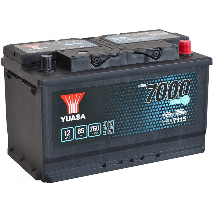 Batterie 12V 80Ah 760A 315x175x190 système start&stop stecopower - 115