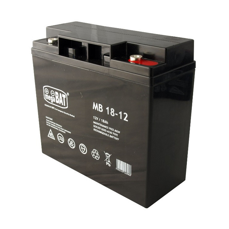 Batterie plomb étanche VRLA MB18-12 12v 18ah