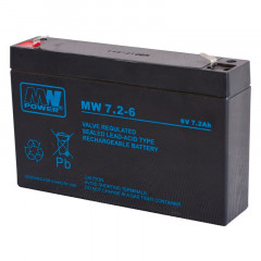 Batterie plomb étanche AGM  MW7.2-6 6V 7.2AH