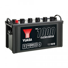 Batterie YUASA Cargo YBX1618 12v 110AH 680A (idem 618HD)