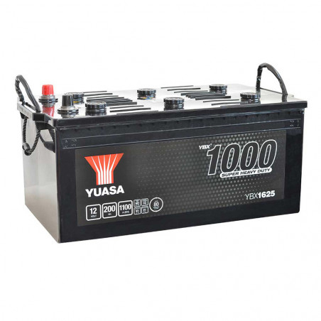 Batterie YUASA Cargo YBX1625  12v 200AH 1100A (IDEM 625HD)
