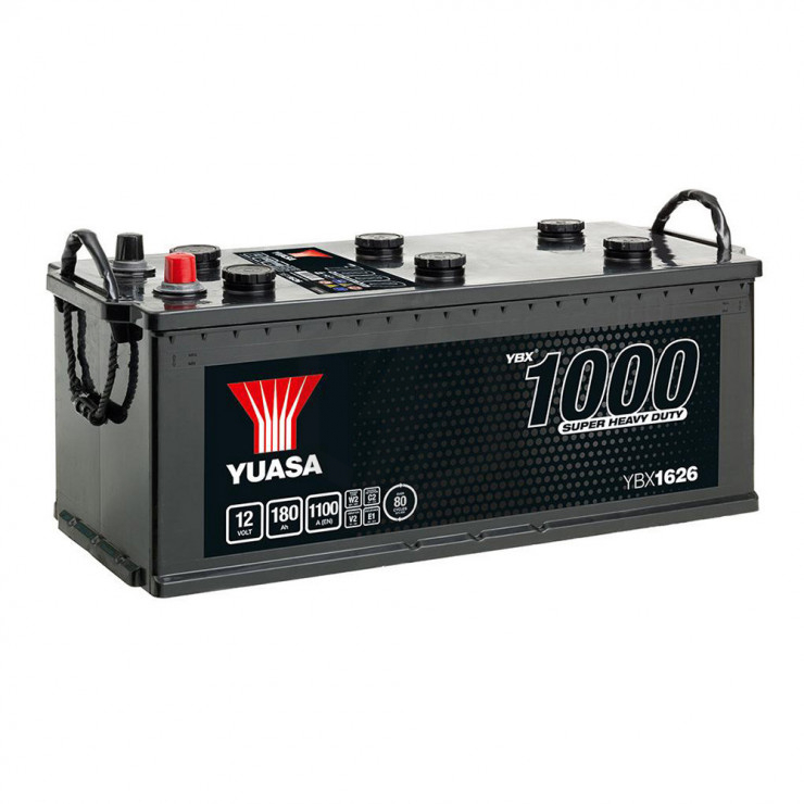 Batterie YUASA Cargo YBX1626  12v 180AH 1100A (IDEM 626HD)