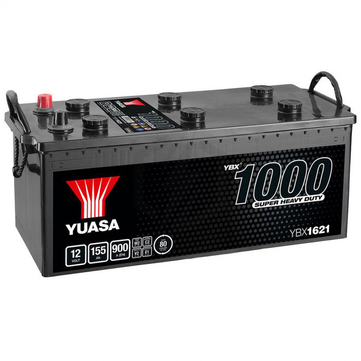 Batterie YUASA Cargo YBX1621 12v 155AH 900A (IDEM 629HD)