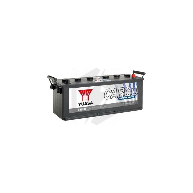 Batterie YUASA Cargo 638HD  12v 140AH 1050A