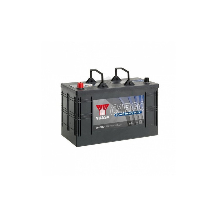 Batterie YUASA Cargo 664SHD 12v 115AH 800A