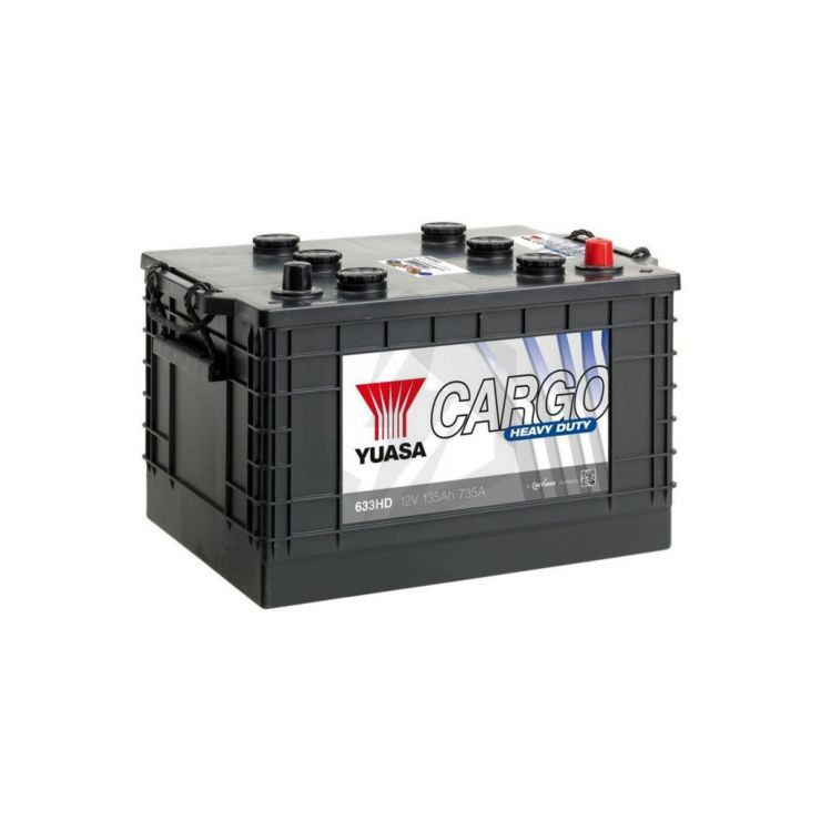 Batterie YUASA Cargo 633HD 12v 135AH 735A